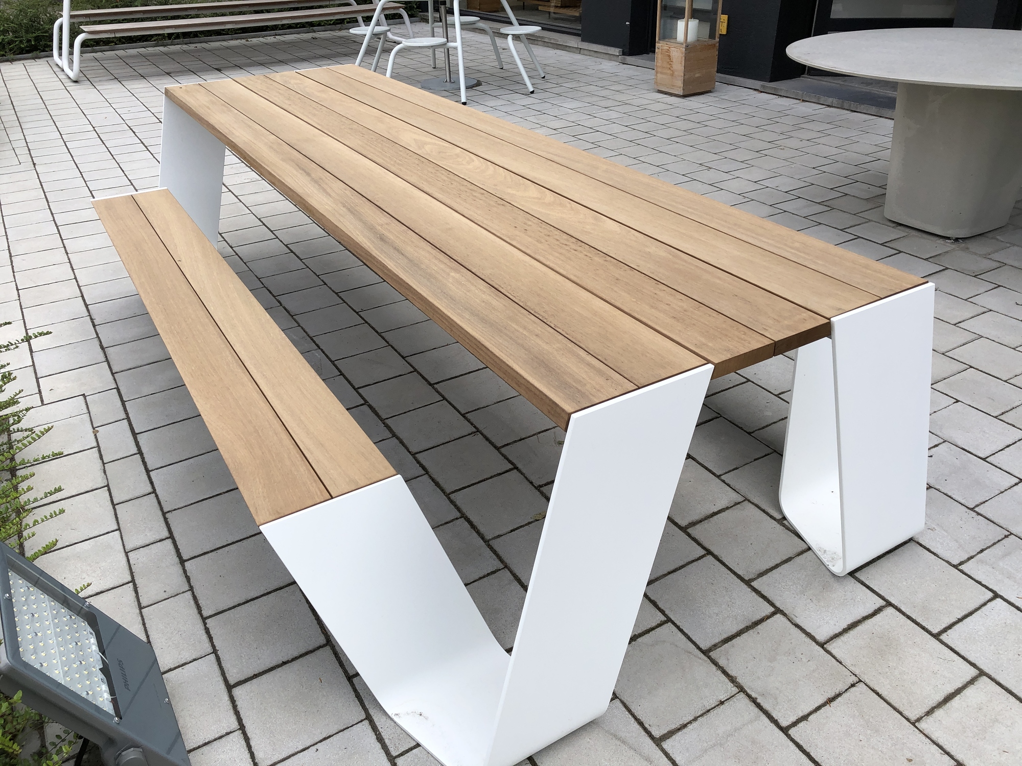 tafel met banken Delmi Decor Outdoor